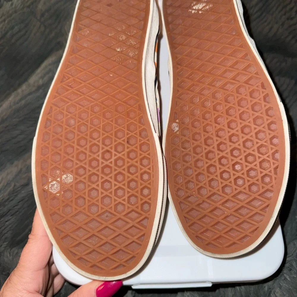 Vans Rainbow Checkered Slip-On Sneakers - Picture 3 of 4